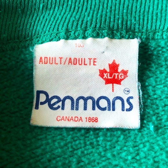 Vintage Penmans Ontario Oversized Sweater Size XL with Lazy Dog - Picture 7 of 7
